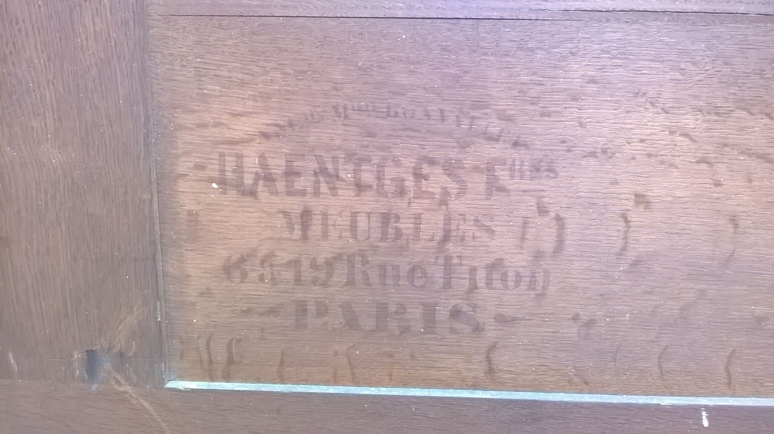 Patinated dresser 1900