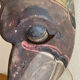 Grand traditional Indonesian mask carved from wood.