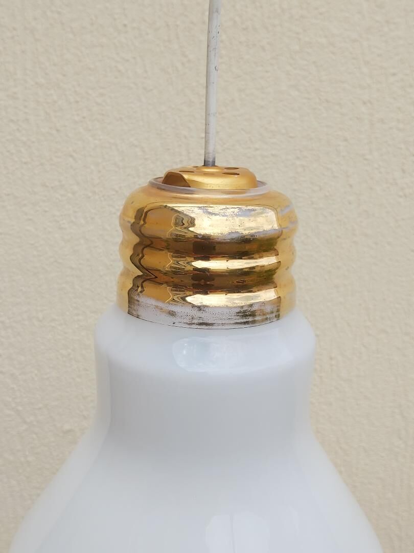 70s bulb chandelier
