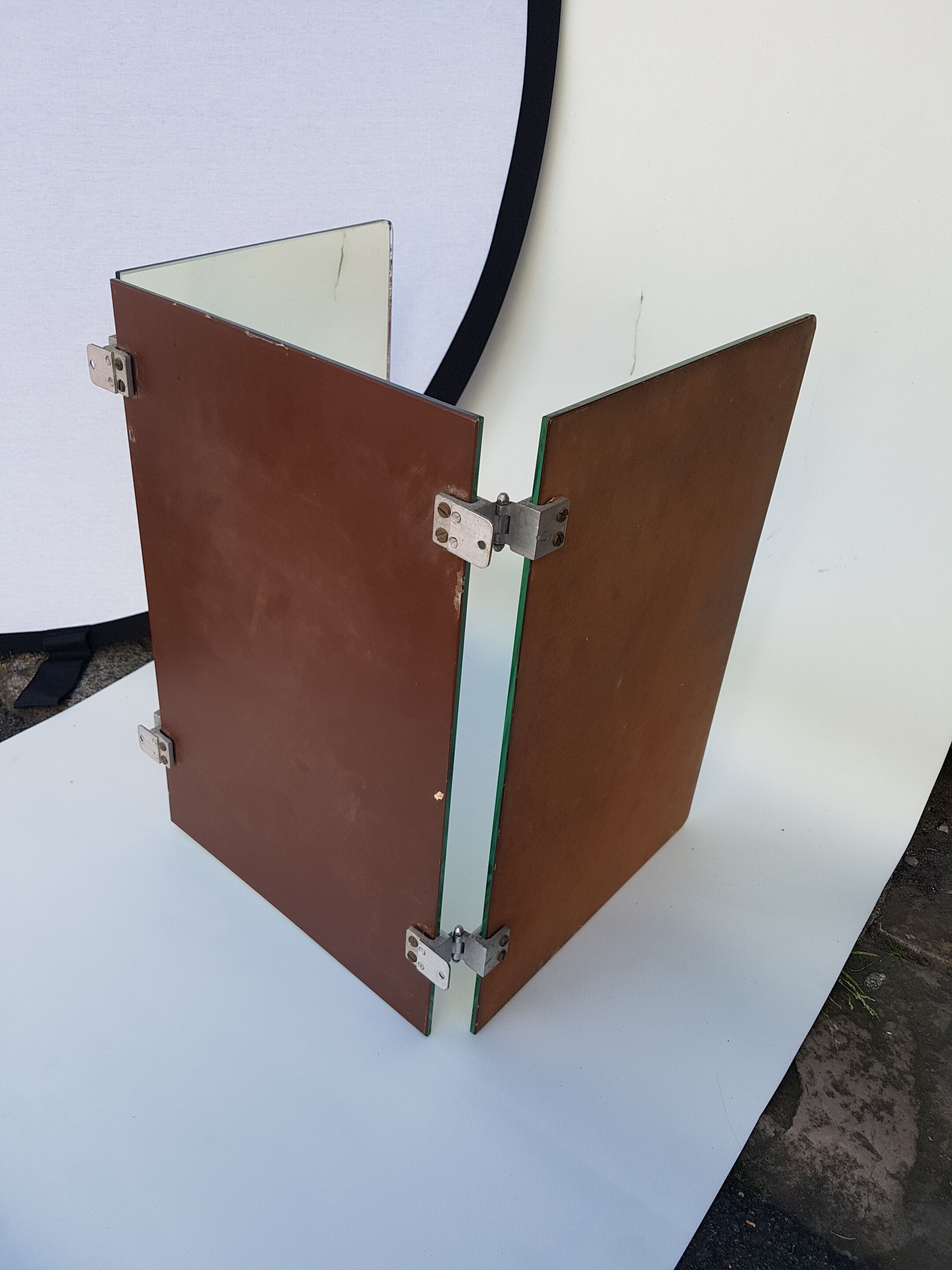 Mirror triptych of the 1960s