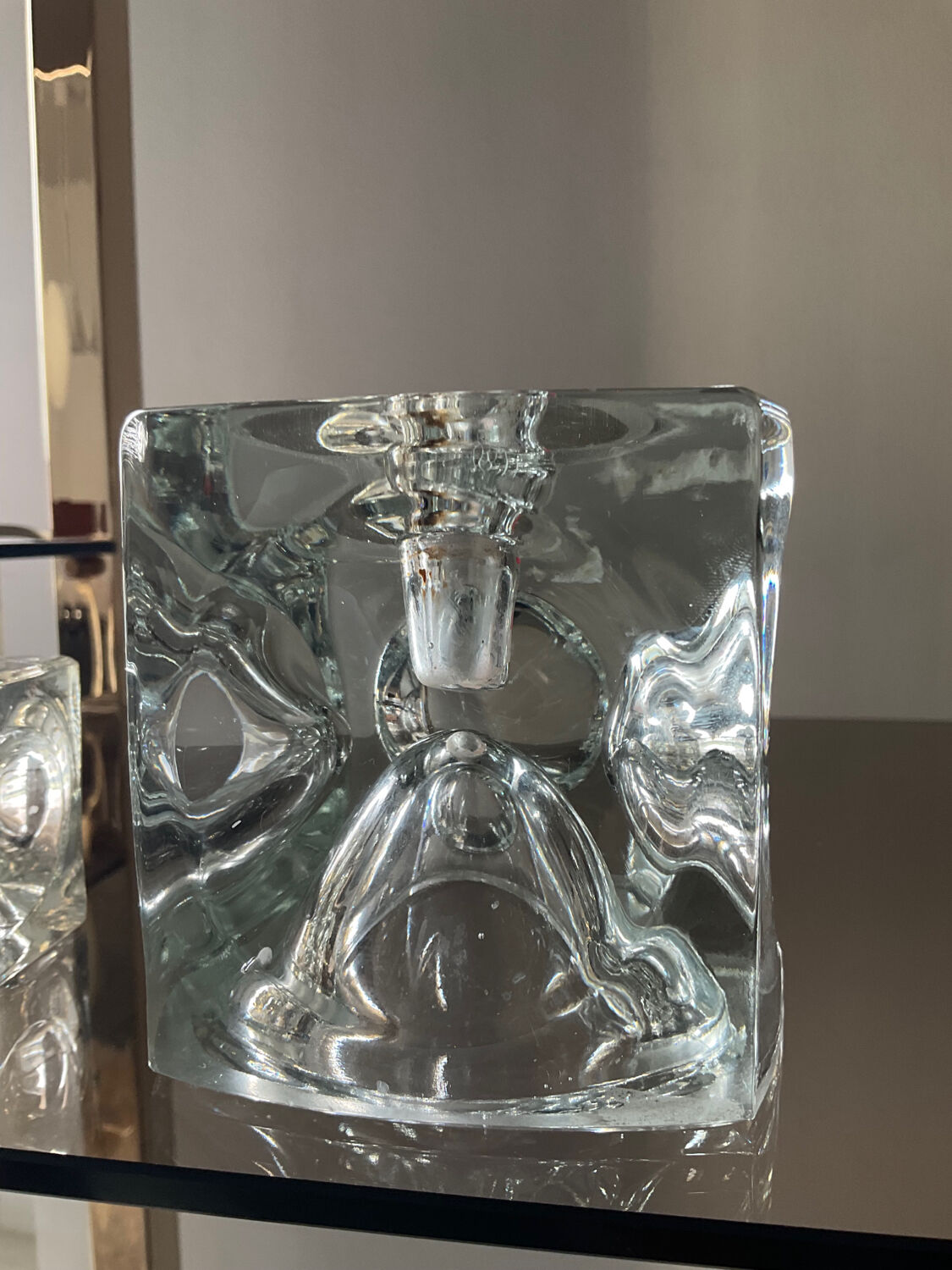 Trio of Peill & Putzler candle holders from the 70s