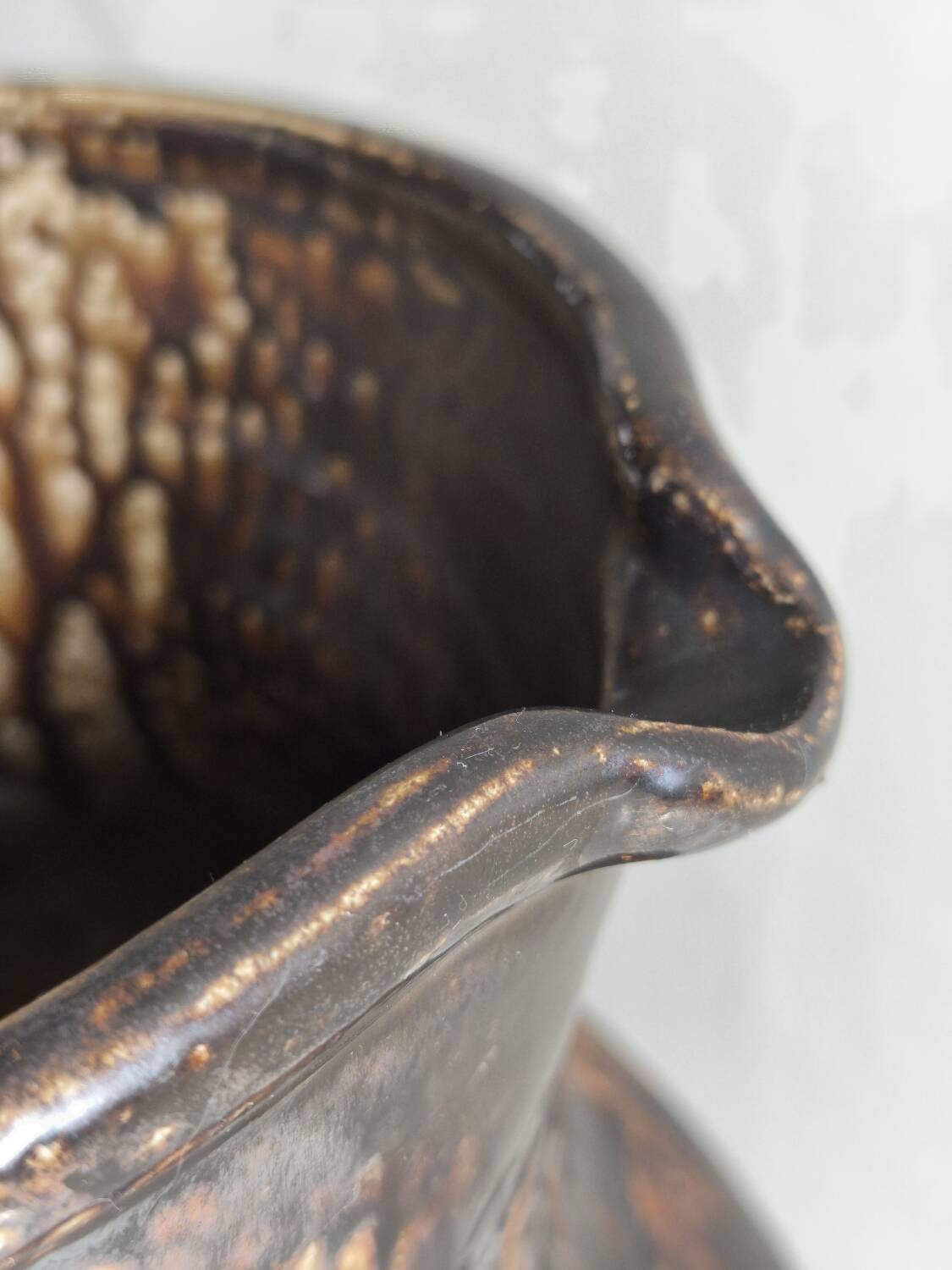 Pichet grès flammé Saint Amand