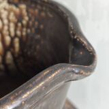 Saint Amand flamed stoneware pitcher