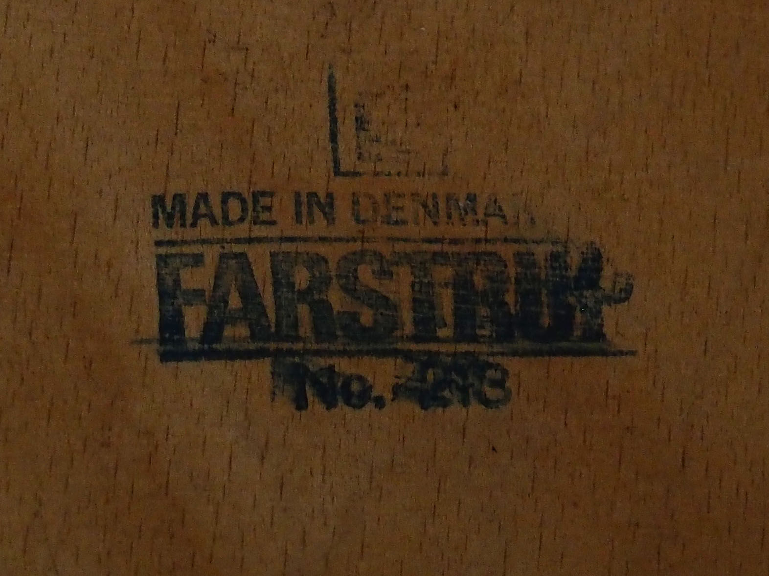 Teak chair, Danish design, 1960s, designer: Th Harlev, production: Farstrup Møbler