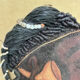 1950s Tableau "Moluba Woman"