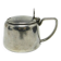 Art Deco salt shaker, silver-plated brass, Sweden, 1930s.