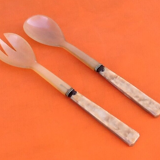 1930s Sauzedde salad and leg cutlery