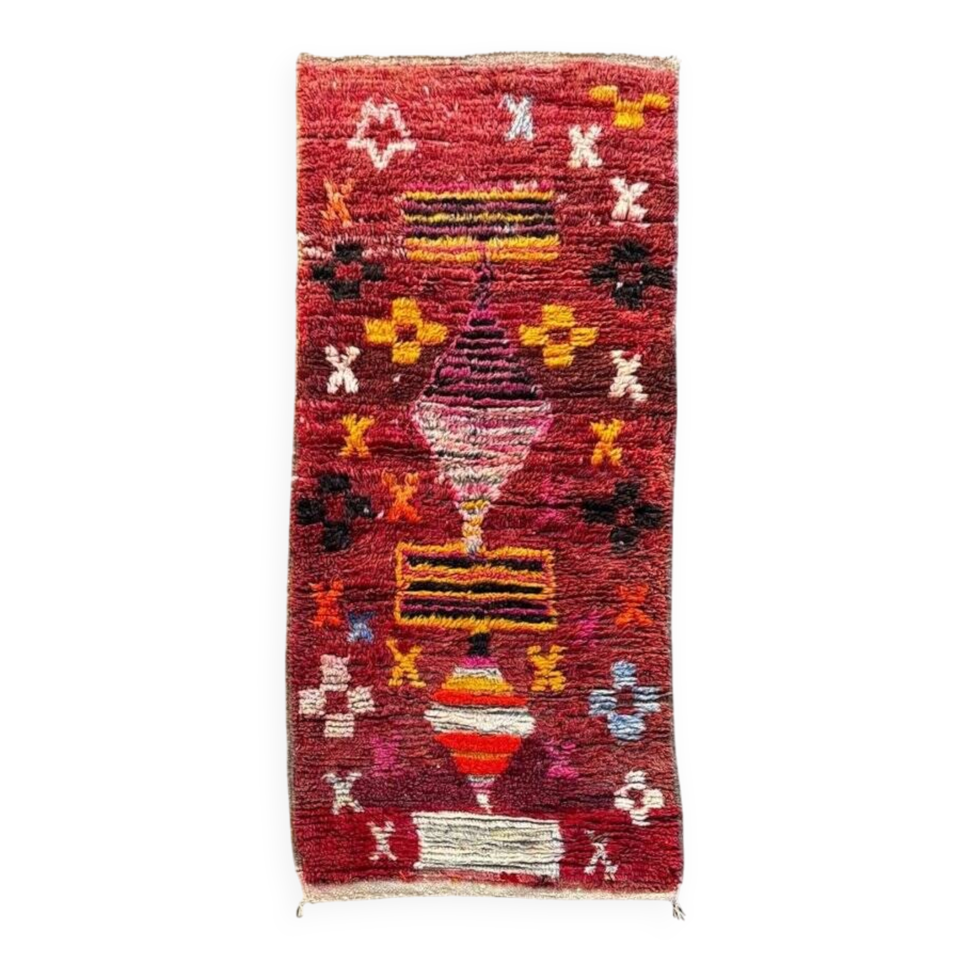 Moroccan Berber Beni Ouarain Wool Rug