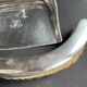 Christofle silver metal garbage