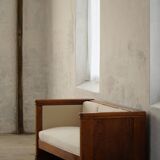 Self-supporting canapé "Karl Johan" from the early 20th century, modern Swedish style.