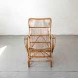 'RB2' rattan chair by Rosé Noordwolde