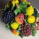 Majolica ceramic Italian fruit piece