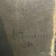 Oil on canvas portrait of an ancestor signed A. Juliard dated 19th century.