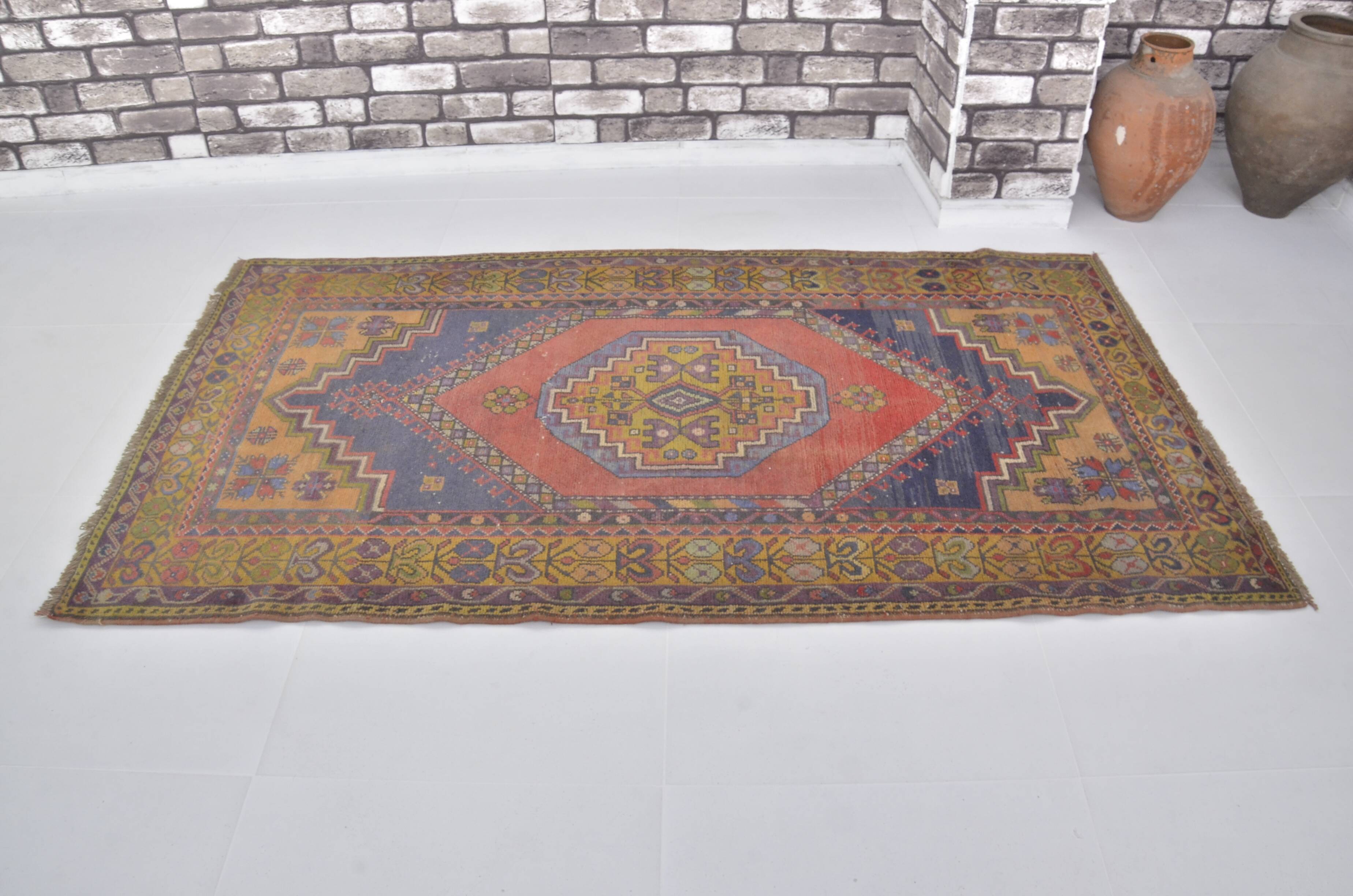 Tapis vintage Oushak sku a-34