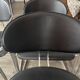 Chaises style Bauhaus chromées par Effezeta