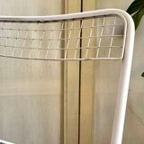 Chaise pliante "Ted Ned" en métal blanc par Niels Gammelgaard pour IKEA, années 1980