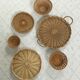Wall composition vintage baskets