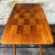 Vintage blond wood coffee table, Circa 60