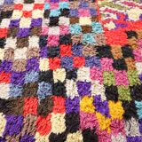 Moroccan colorful carpet - 122 x 212 cm