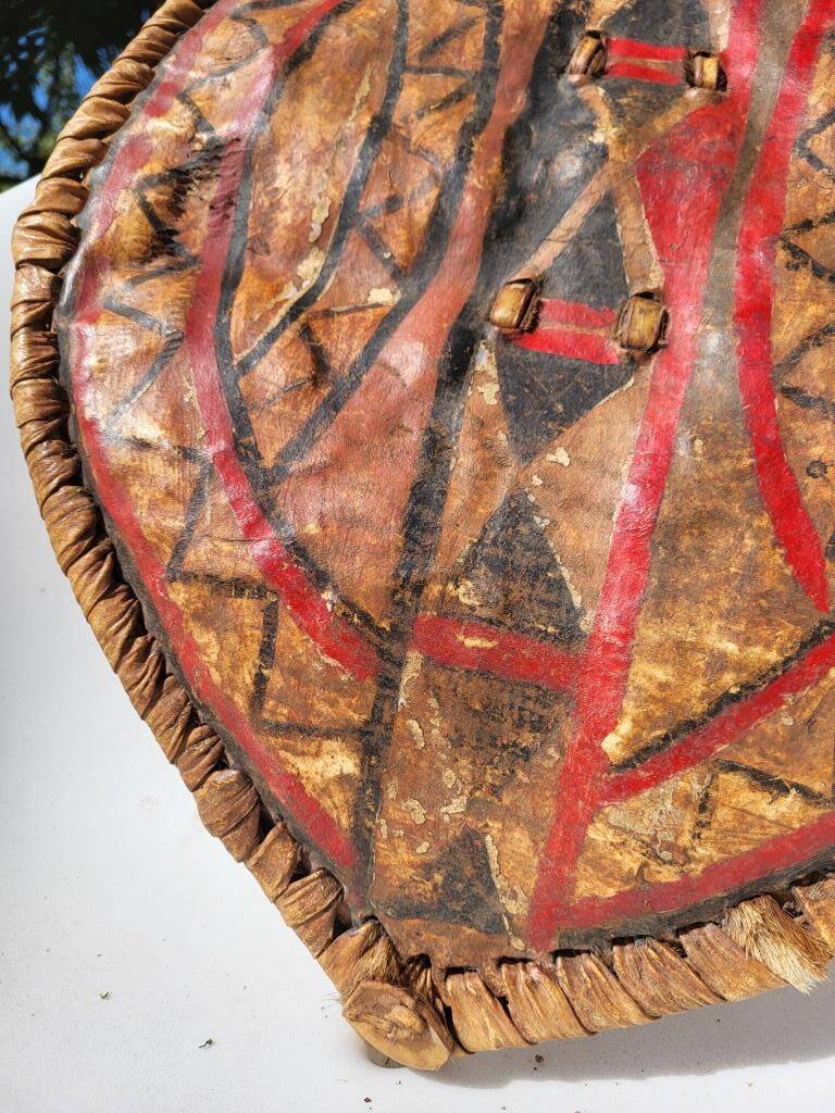 Vintage African Maasai Shield