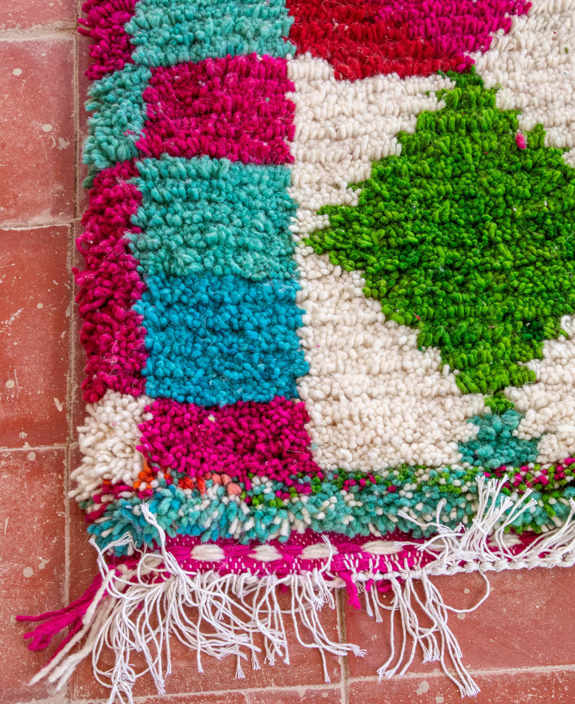 Vintage Inspired Azilal Moroccan Rug 200x250