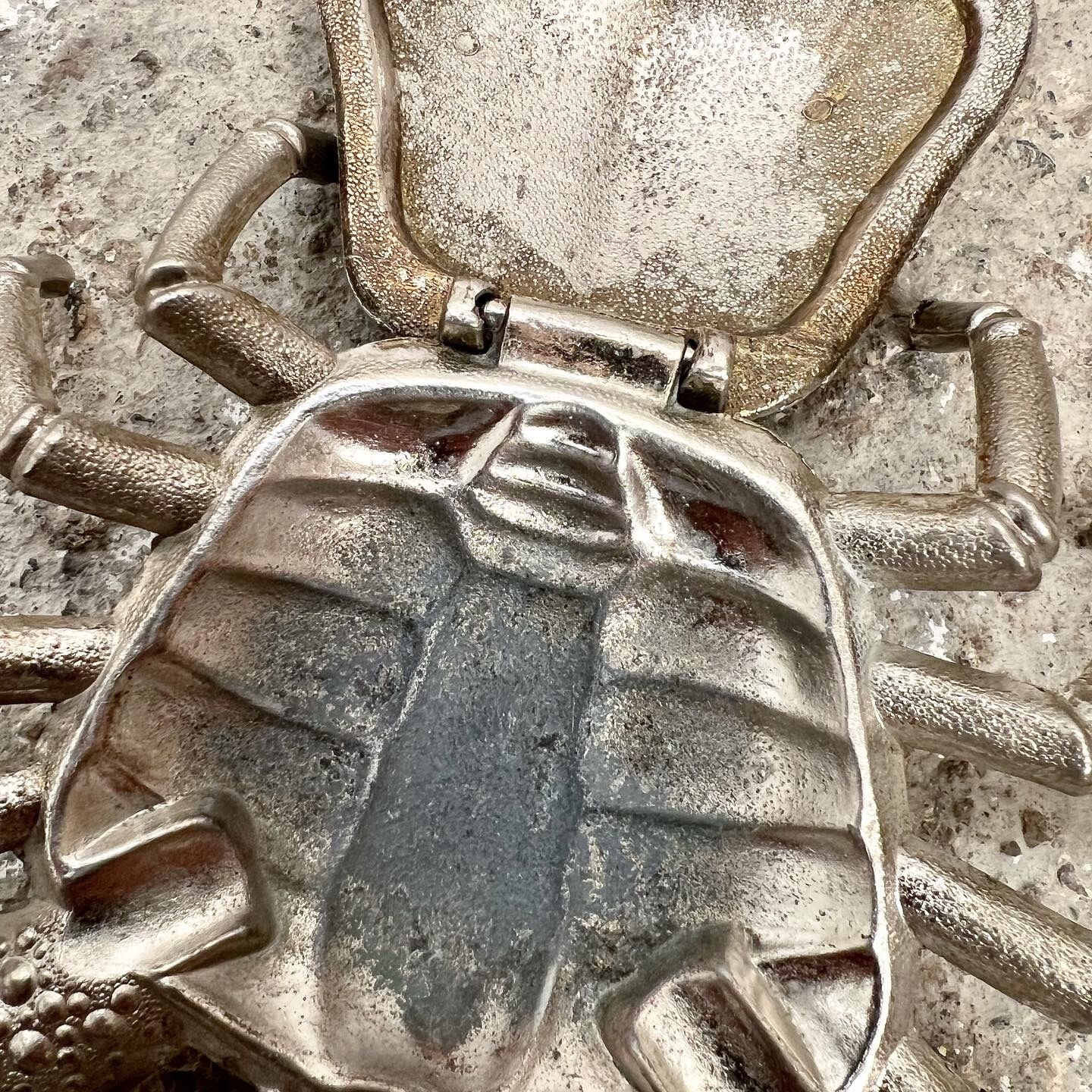 Vintage crab ashtray