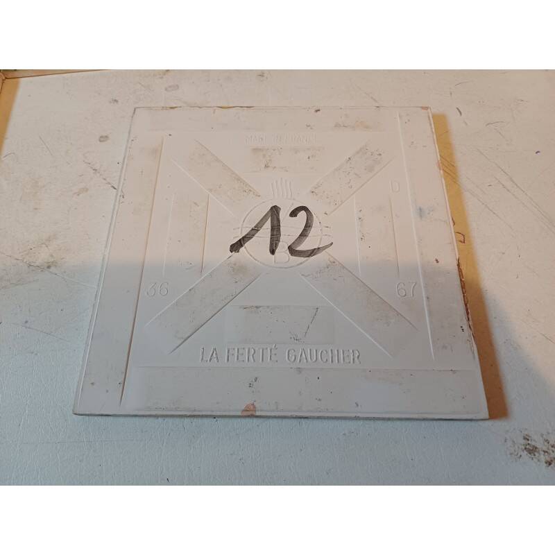 Vintage Vallauris ceramic tiles from "Le Vaucour"