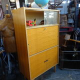 Vintage oak secretary