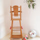 Chaise haute de poupée vintage