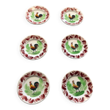 Old dessert plates