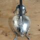 Coffee service 3 pieces old empire style in silver metal