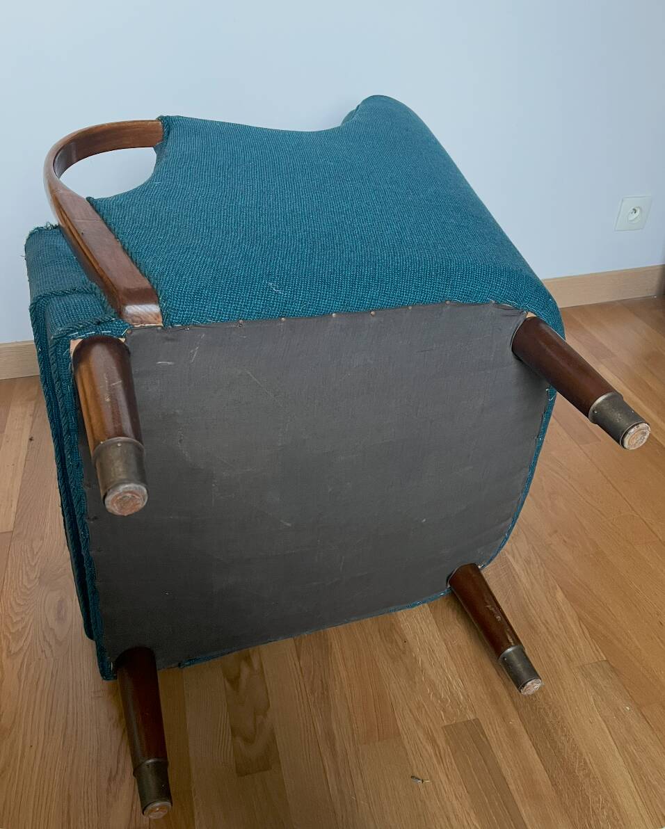 Danish armchair from the 1940s, completely original.