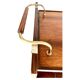 Vintage rosewood bar cart, Italy 1960s