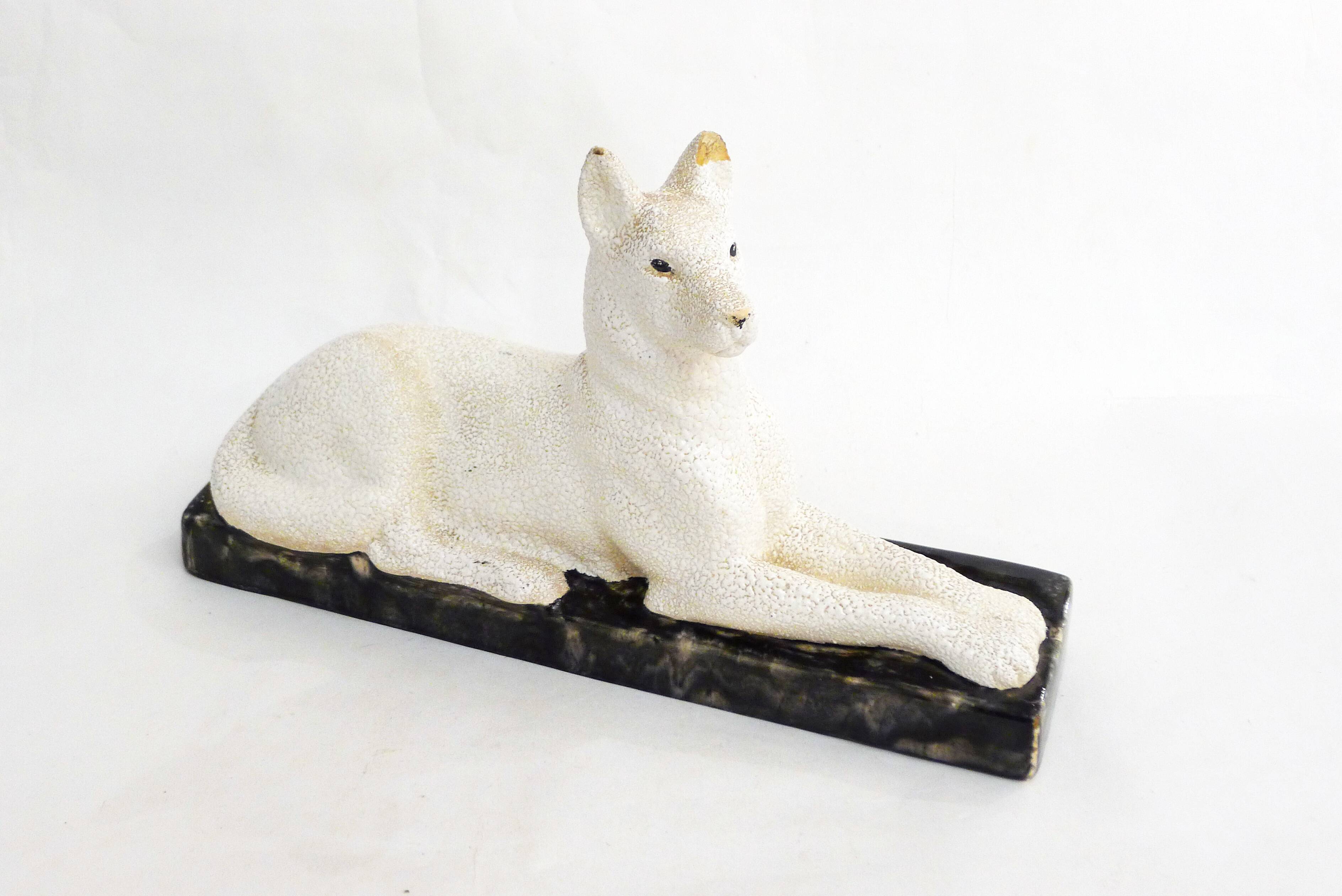 Sculpture Chien Art Déco Odyv