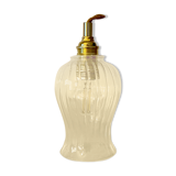 Vintage glass tulip lamp