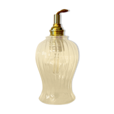 Baladeuse tulipe vintage en verre