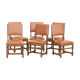 6 chaises de style Louis XIII