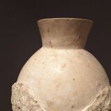 Large Mactan stone vase from the 1980s