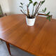 Table ronde scandinave extensible en teck