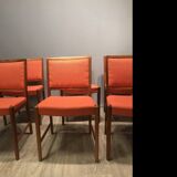 Un ensemble de six chaises danoises