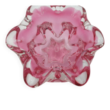 Art glass bowl from the 1960s, by Joseph Hospadka - Chribska Glassworks