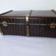 Croco print trunk suitcase