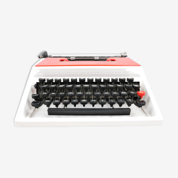 Machine à écrire Oxford Rouge Underwood 315 vintage révisée ruban neuf