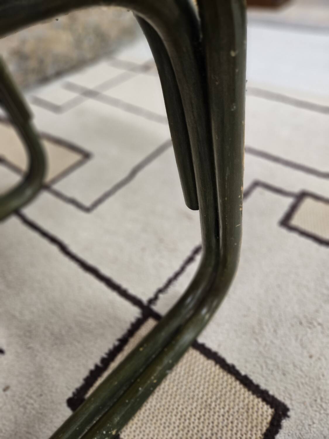 Chaise bambou canage style Breuer 1980"