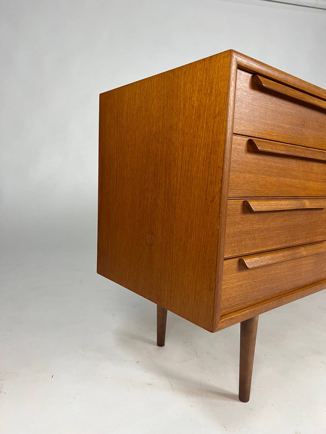 Mid-century teak sideboard WK Möbel 60s vintage