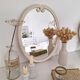 Miroir ovale vintage