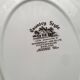 Plat ovale en porcelaine Anglaise Staffordshire  Modèle Country Style