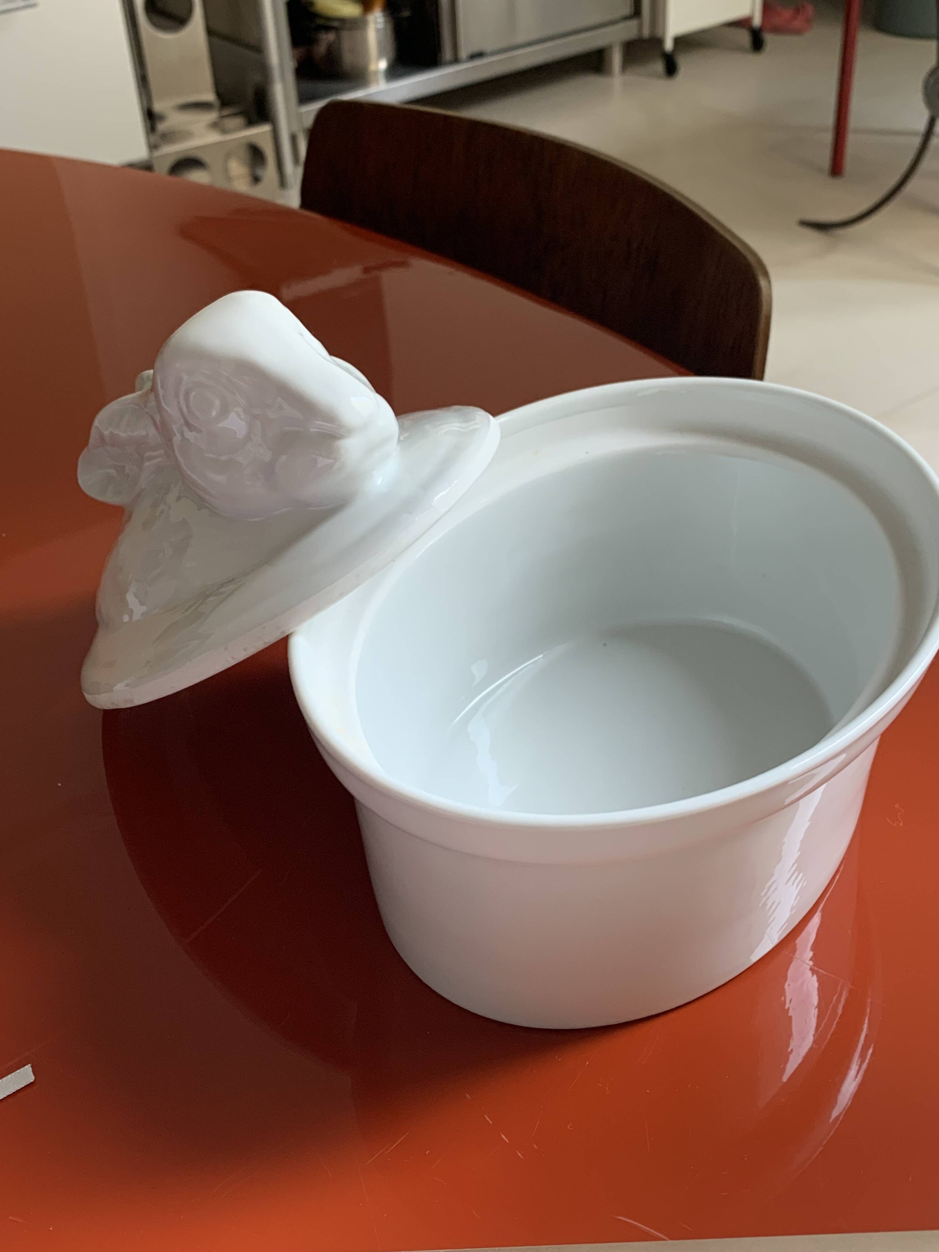 Rabbit or hare shaped terrine in china