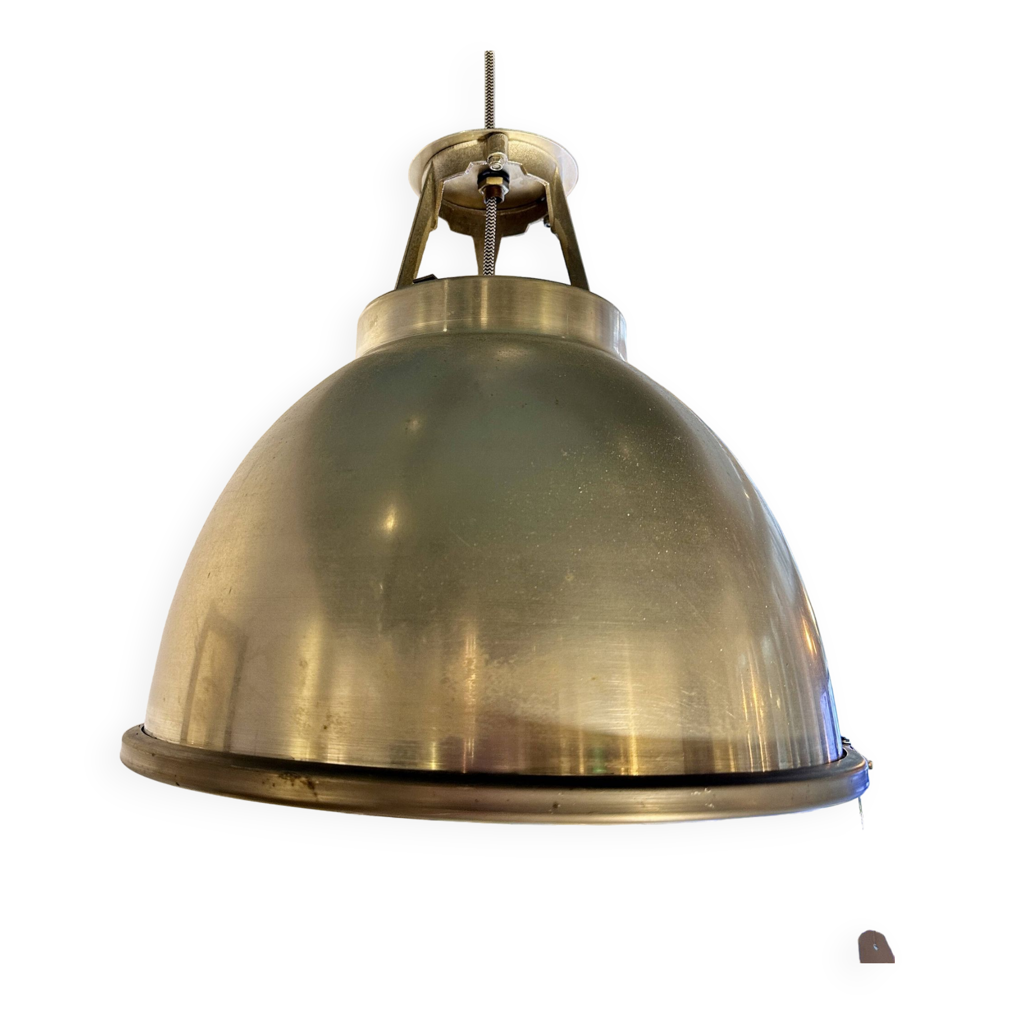 Vintage BTC Industrial Pendant Lamp