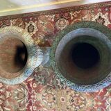 Pair of Medici vases in cast iron
